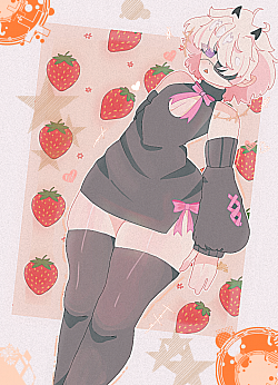 Dibujo de mi peshosho femboy uwu